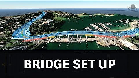 INFRAWORKS 2024 BRIDGE SET UP