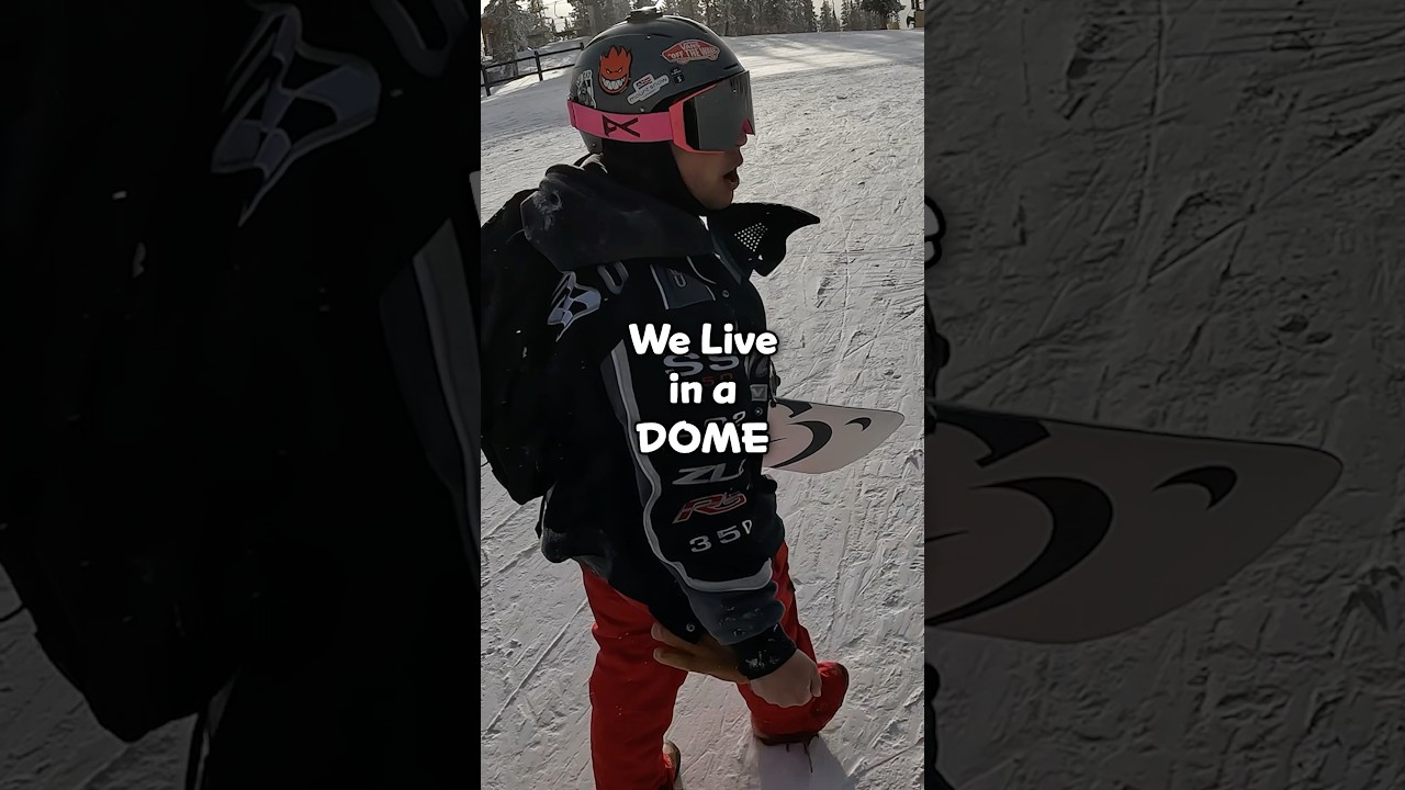 🌞 Sunshine, rainbows and domes ✨ —— #snowboarding #memes #ski