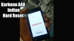 karbonn A40 indian hard reset pattern unlock 4g