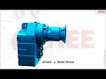 Agnee Techbox AF Series Parallel Shaft Helical Gearmotors