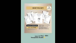 Cleaning Contract Bundle for Cleaning Businesses | 5 Ready-to-Use Printable Forms Template