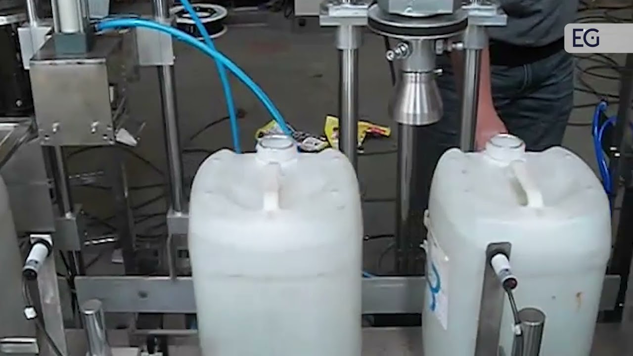 Автоматическая машина для розлива коррозионных материалов с системой взвешивания, серия ZPG