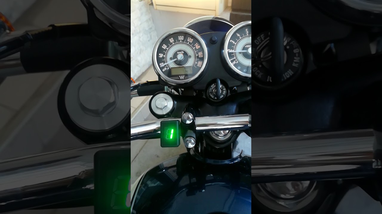 Gear Position Indicator for Kawasaki W800 YouTube