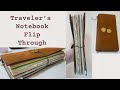 Travelers Notebook Flip Through! First Impression and some Changes I made