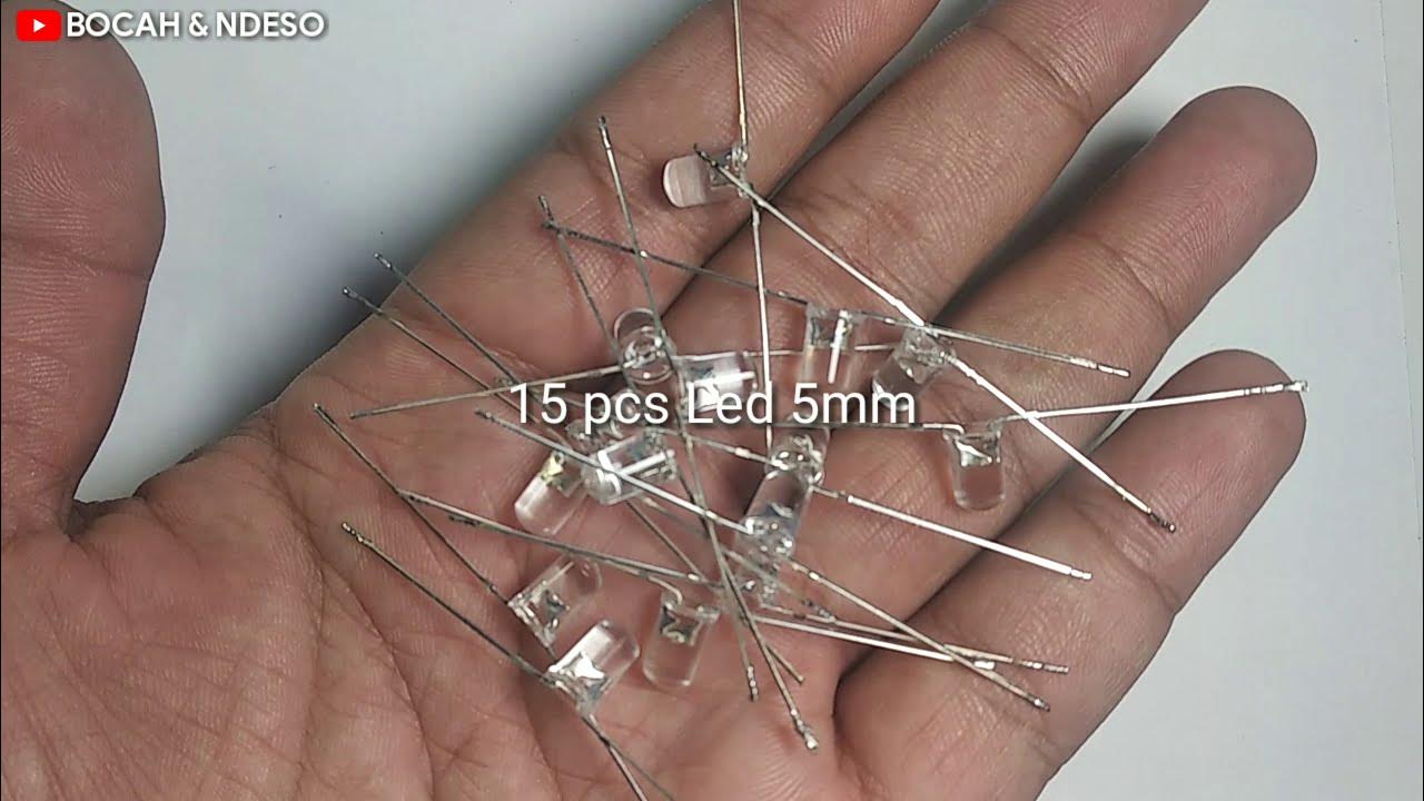 Cara membuat led berjalan / running led - YouTube