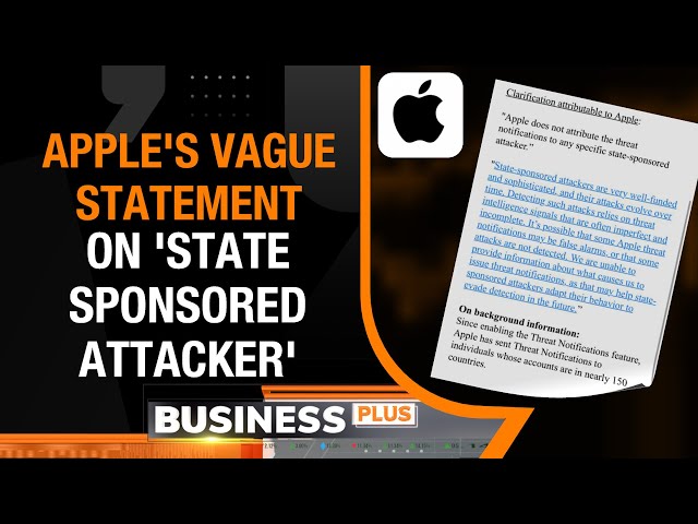 Apple Statement on State Sponsored Attack | Airtel Q2 Results | L&T Q2 Earnings | Share Market News - YouTube