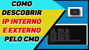 Como descobrir endereço IP LOCAL e EXTERNO pelo prompt de comando