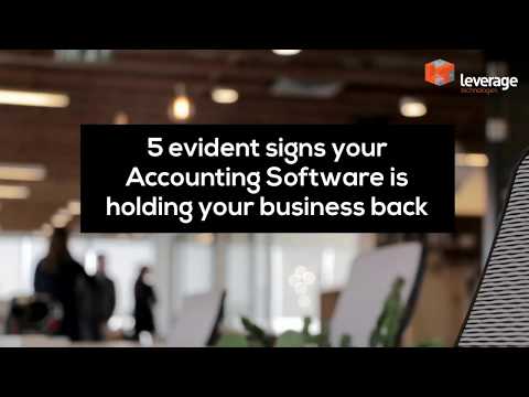 5 Signs Your Accounting Software is Holding Your Business Back