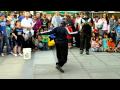 Breakdancing on 9th avenue new york on may 16th 2010