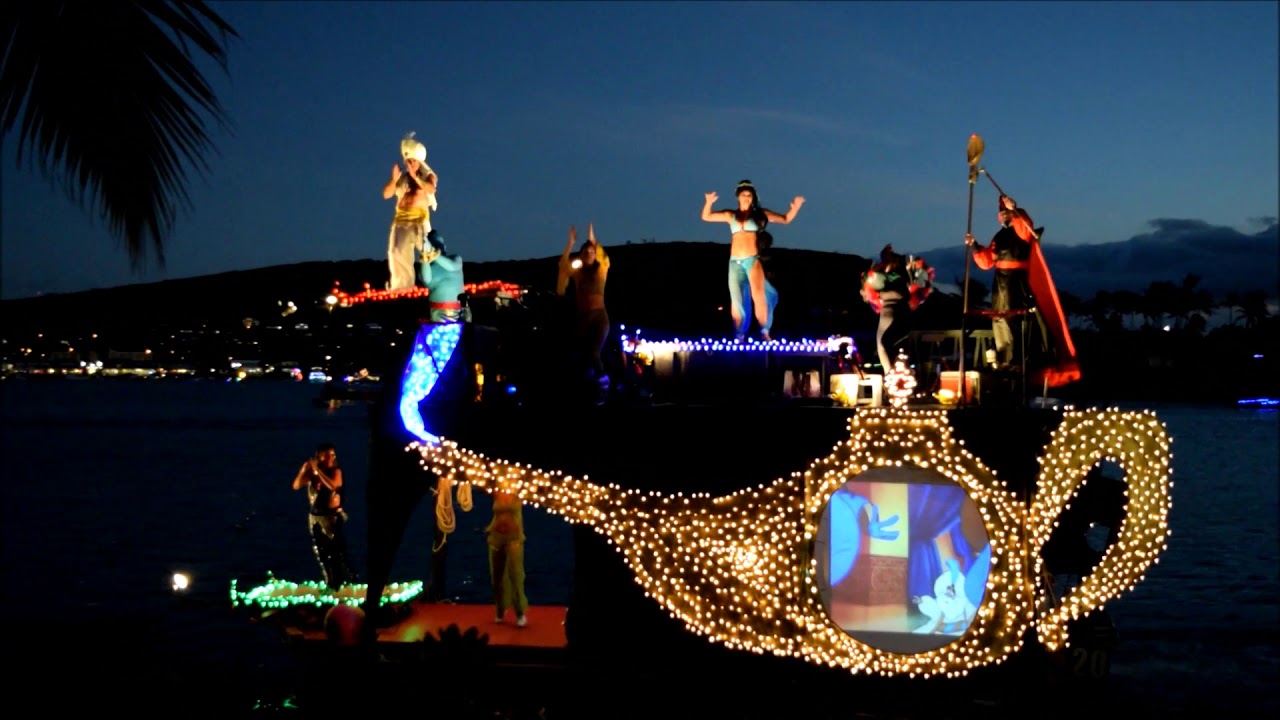 Hawaii Kai's 21th Annual Festival of Lights Christmas Boat Parade YouTube