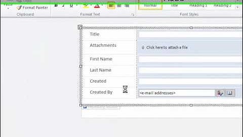 Creating SharePoint list from InfoPath 2010