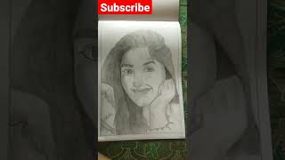 Jannat Zubair portrait sketch  | Like,Share and Subscribe