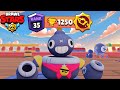 COLOQUEI O TICK NO RANK 35 (1250 TROFÉUS) BRAWL STARS!!!