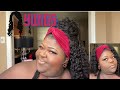 Beginner Friendly Curly Head Band Wig | Curly Head Band Wig  Review | Y Wigs