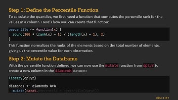How to Mutate a New Column with Quantiles in Your DataFrame Using R