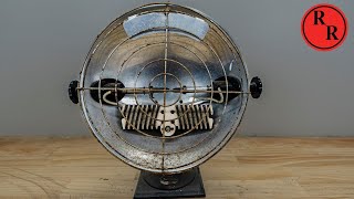 1950s Sun-lamp Restoration  is it safe !!!  HELL NO by Richard Restoration 11,930 views 3 months ago 28 minutes
