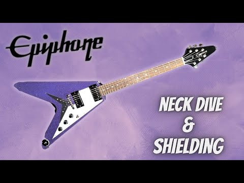 epiphone flyingV ジャンク Epiphone 7 String Flying V | eBay