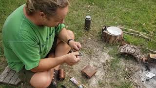 Odin s Wolf Survival Hafts the Spoon Arrowhead to the Shaft