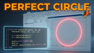 How To Plot Circle in MATLAB Using a User Defined Function |MATLAB Tutorial for Beginners.