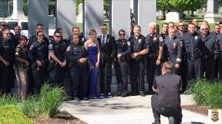 Cops Surprise Daughter of Fallen Officer with Tearful Prom SendOff at His Grave