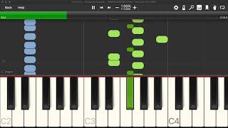 Daft Punk - Giorgio By Moroder Piano Tutorial (Synthesia)