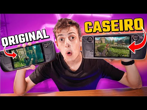 Steam Deck Original vs Steam Deck Caseiro | A VALVE NÃO GOSTOU?