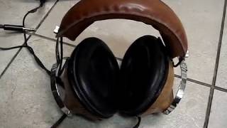 How work Toshiba HR-40 4 channel stereo phones made in Japan - YouTube
