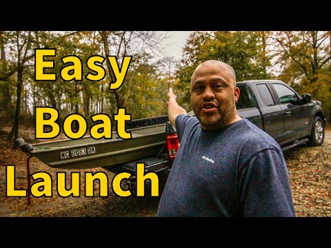 Launching a Jon Boat without a Trailer