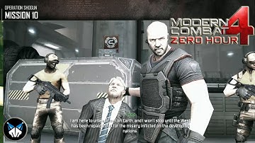 Mission 10 : Operation Shogun - Modern Combat 4 Zero Hour Indonesia - Gameplay For Android