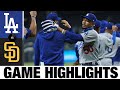 Dustin May, AJ Pollock lead comeback win | Dodgers-Padres Game Highlights 8/4/20