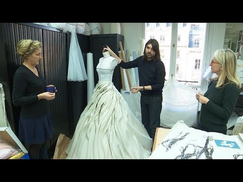 Behind the scenes of high fashion: Paris haute couture workshops