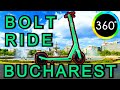 360° Video Bucharest Areas Quartier Unirii Tineretului Daniel Nelu Travel Vlog 3D Ride Bolt Scooter