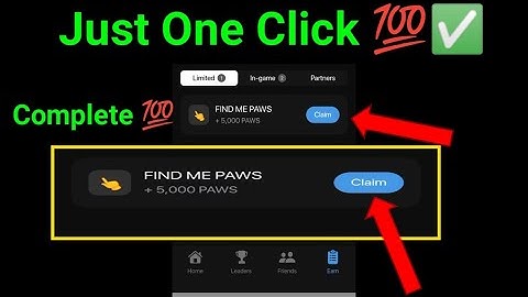 Paws New Task | Find Me Paws Task Today | How To Complete Paws New Task Today | Paws mystery quest