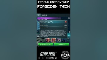 Forbidden Tech Ferengi Energy Whip(STFC) #startrekfleetcommand #gaming #startrek