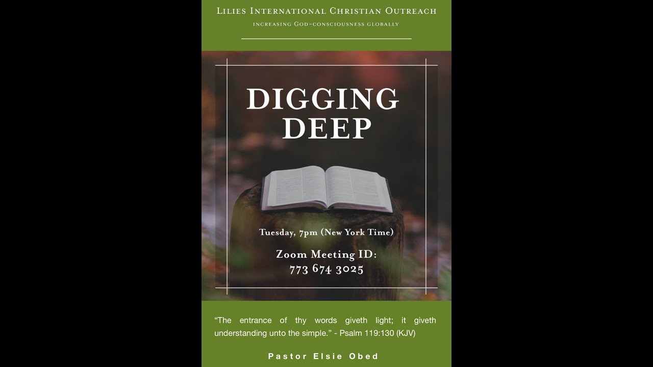 Digging Deep: Grow in Love (Nov 11, 2025) - YouTube