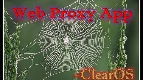 How to use Web Proxy Application [2014]