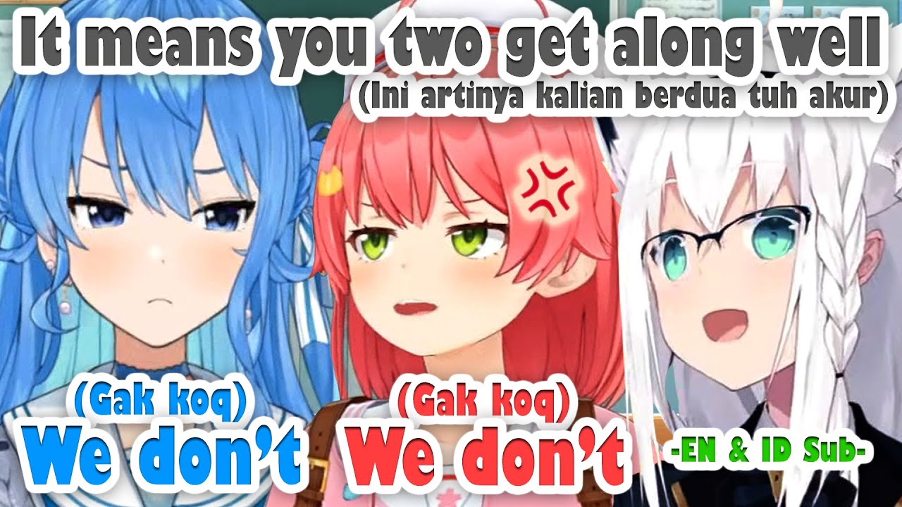 Suisei Actually Knows Miko Very Well Even Though They Say MiComet Doesn't Get Along?! [Hololive]