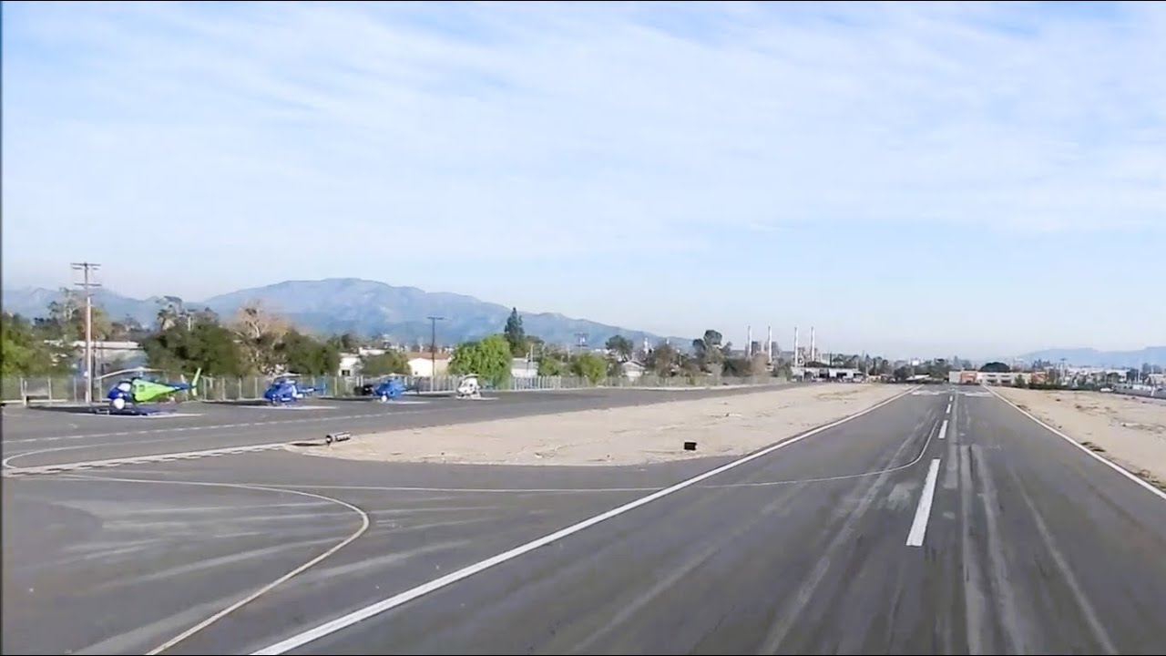 SA341G Gazelle On-Board Footage Landing - Aerospatiale Eurocopter N71FR - Like Blue Thunder