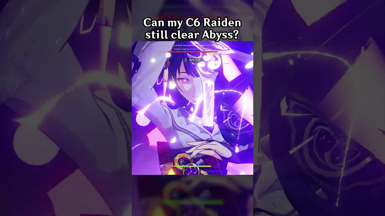 CAN MY C6 RAIDEN STILL CLEAR ABYSS 