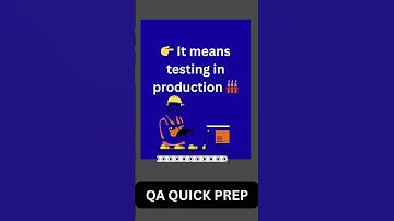 Shift Right Testing 🔄 Explained in 20s #interviewquestions #qasession #coding #jobinterview