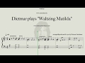 Dietmar plays "Waltzing Matilda"