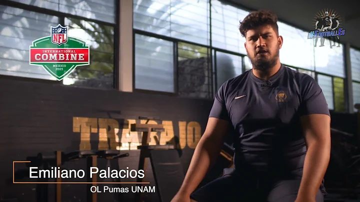 #FootballEs Serie Combine NFL Mxico 2021 Emiliano Palacios OL Pumas UNAM