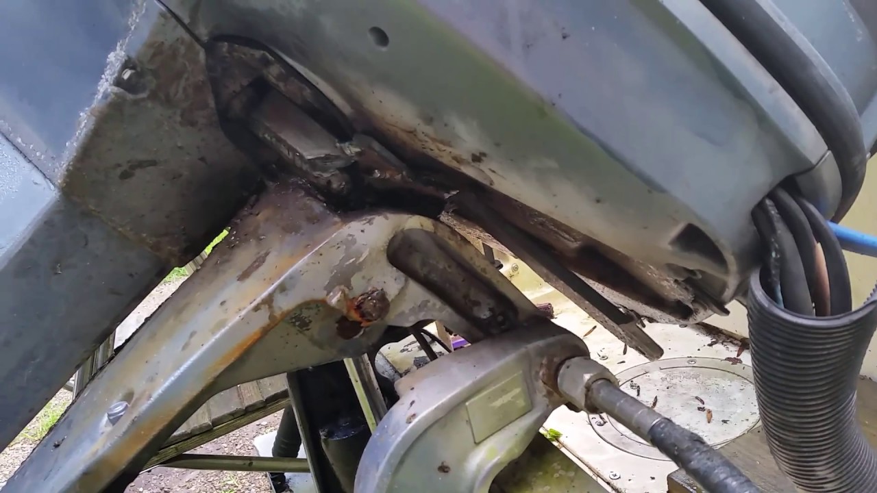 1986 yamaha rusted steering arm refabricated and professional welded YouTube