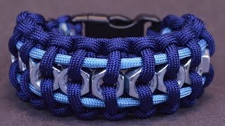 How to Make the "Hex Nut" Paracord Survival Bracelet - BoredParacord