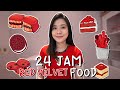 24 JAM CUMAN MAKAN YANG RASA RED VELVET!