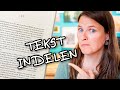  teksten indelen  schrijven en structuur  robin rozendal