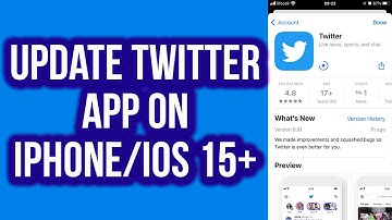 How to Update Twitter App on iPhone/IOS 15+