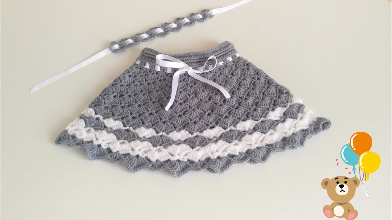 Tığ İşi Kolay Etek Nasıl Örülür?