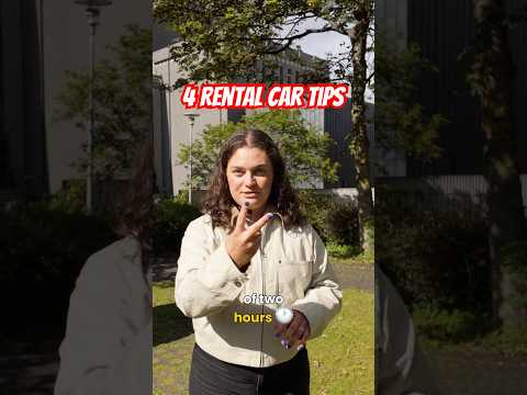 Renting a car in Iceland? Save this video and please don’t do number 1 ???? #iceland #travel #tips