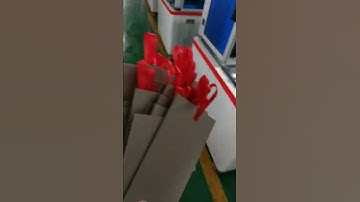 Automatic ribbon cutting and pasting machine